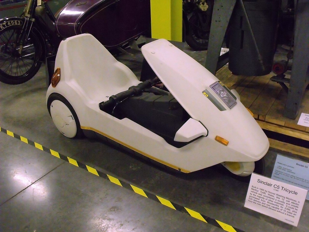 Museum_Collections_Centre_-_25_Dollman_Street_-_Garage_-_Sinclair_C5_Tricycle_(7279692598) Museum_Collections_Centre_-_25_Dollman_Street_-_Garage_-_Sinclair_C5_Tricycle_(7279692598)